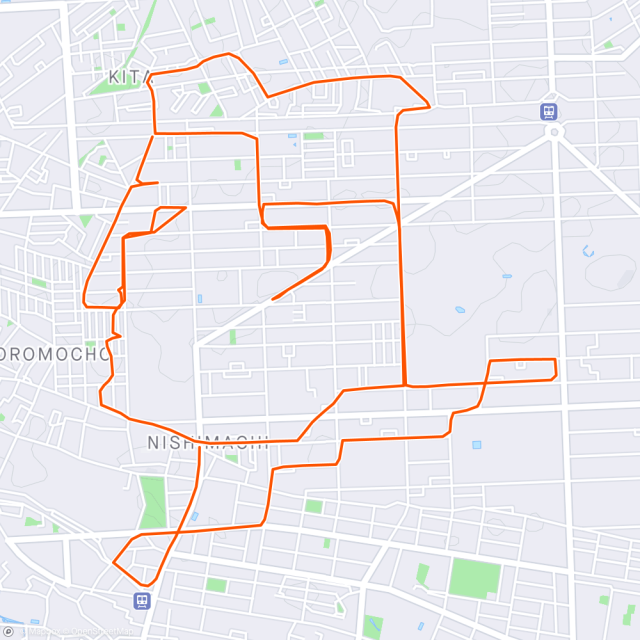 金正恩書記長のStrava art